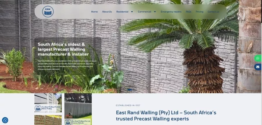 4. East Rand Walling Precast Concrete Panels